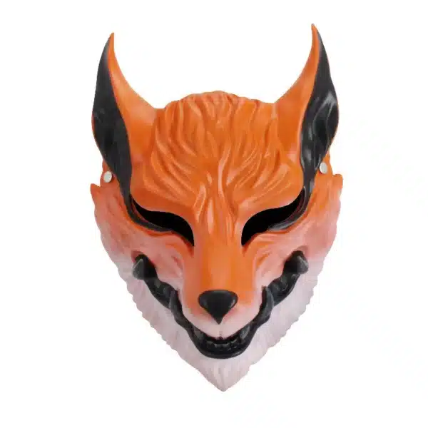 New Uzumaki Jinch riki Nine tailed Fox Cosplay Mask Fox Demon Nine Tails Japan Anime Mythology
