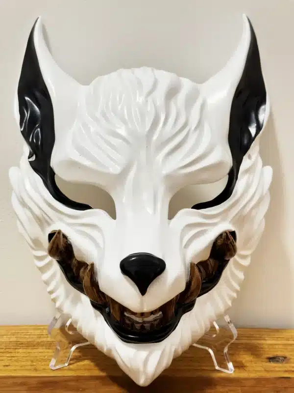 Wolf Mask Cosplay Masks Horror Resin Pendant Decoration Props Costume Halloween Party Cosplay Accessories 6 scaled